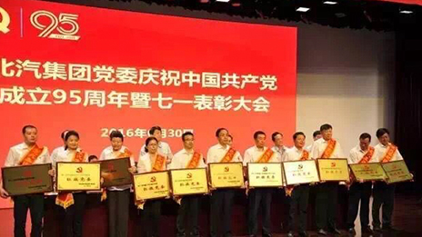 尊龙凯时集团党委召开庆祝中国共产党成立95周年暨七一表彰大会