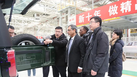 共拓南非市场！南非贸工部部长一行到访尊龙凯时